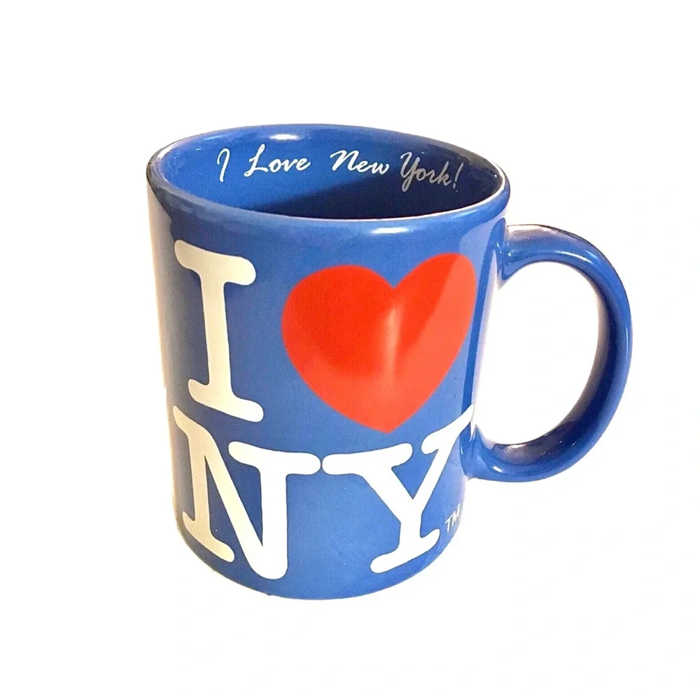 I ❤️ New York Ceramic Coffee Mug with Inscription